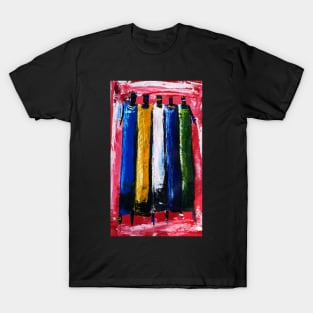 African People, African Colorful Artwork T-Shirt